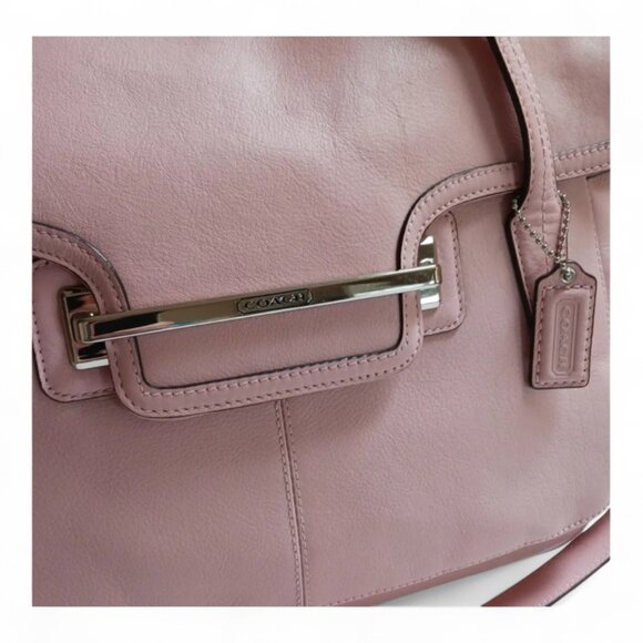 Coach Taylor Marin Tote – Light Baby Pink Pebbled Leather - Picture 3 of 14